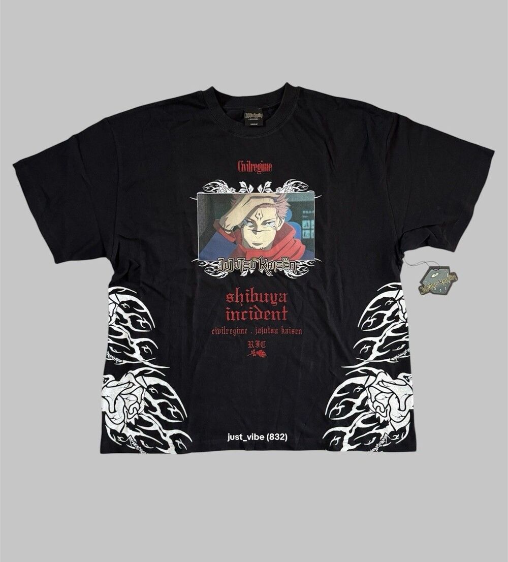 Civil Regime x Jujutsu Kaisen JJK Unforgiven Men’s Large